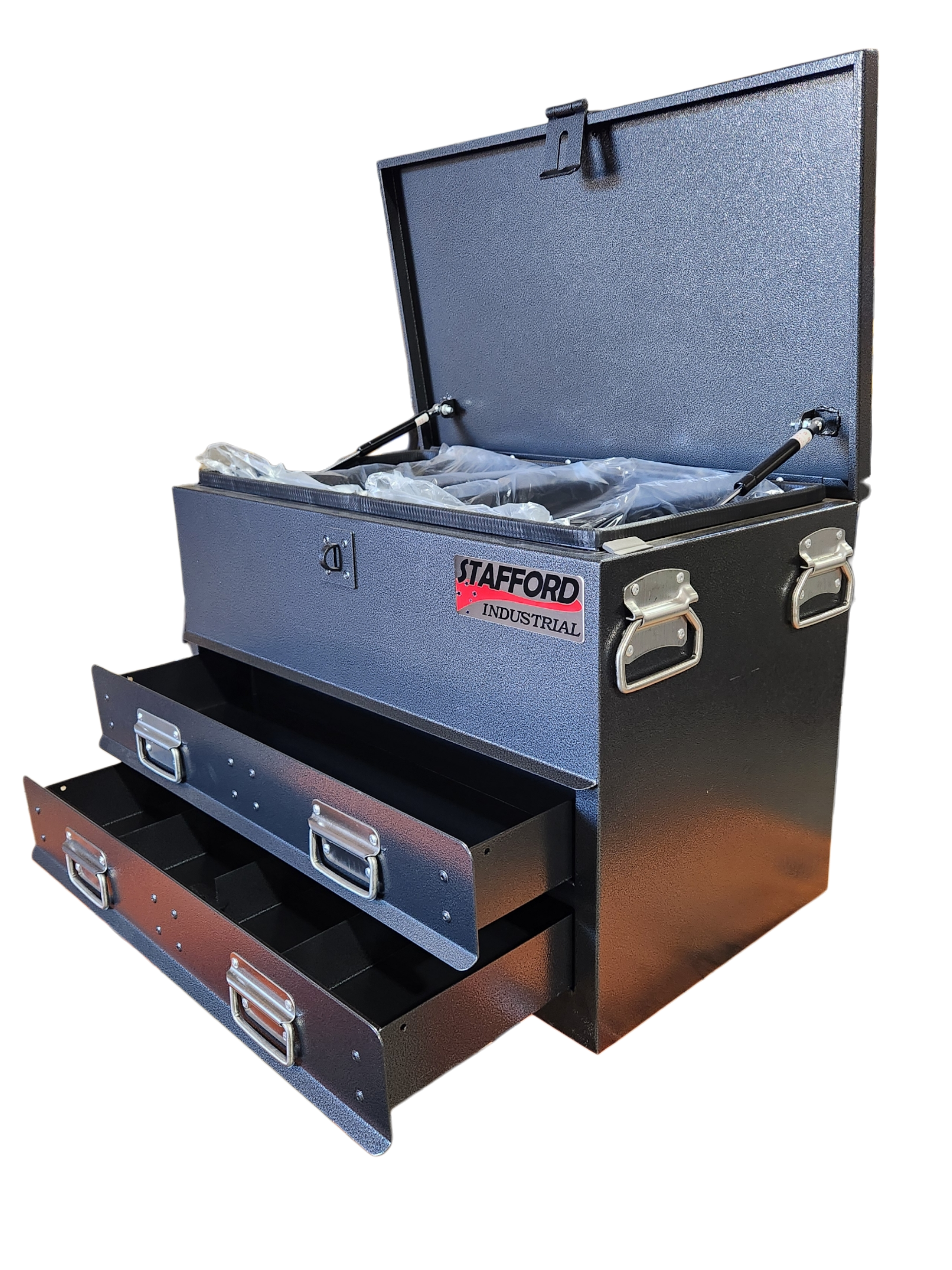 STAFFORD INDUSTRIAL  TC700 SERIES 2 DR BLACK TOOL BOX