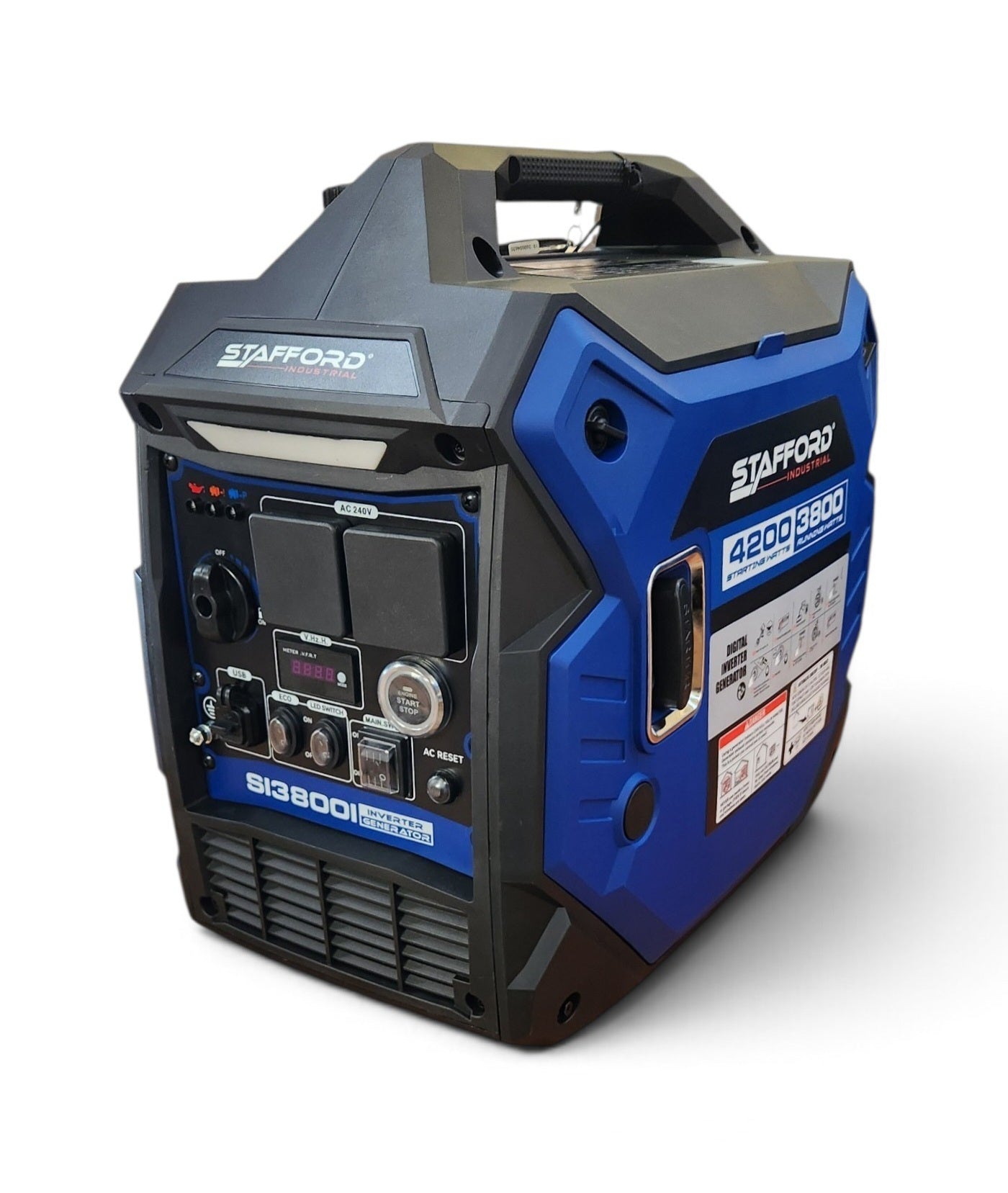 STAFFORD INDUSTRIAL  3.8KW SILENT INVERTER GENERATOR