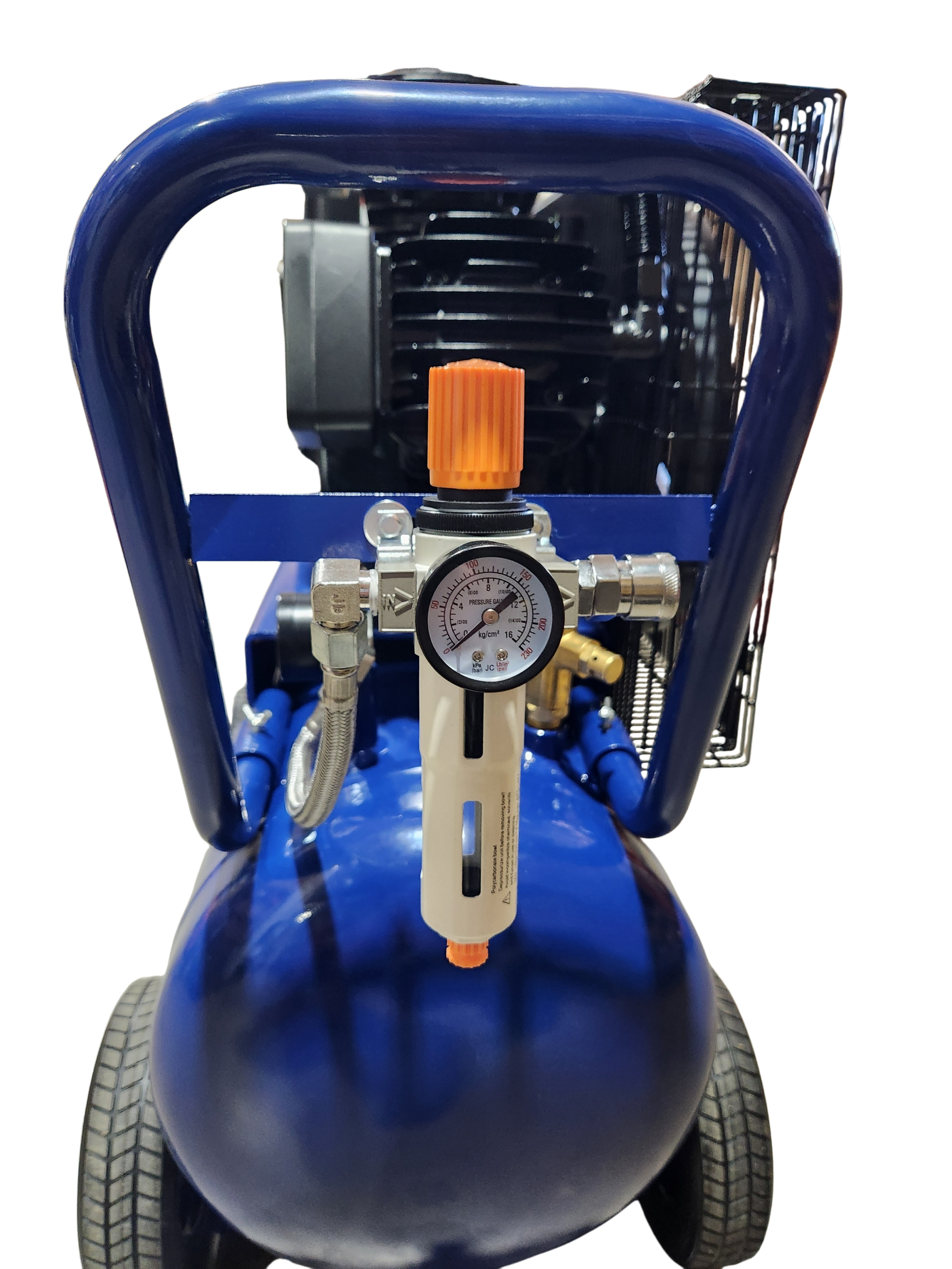 STAFFORD AIR COMPRESSOR 18CFM 70LT TANK PETROL KOHLER MOTOR