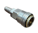 STAFFORD INDUSTRIAL 1 TOUCH 1/2" NITTO COUPLER WITH HOSE BARB