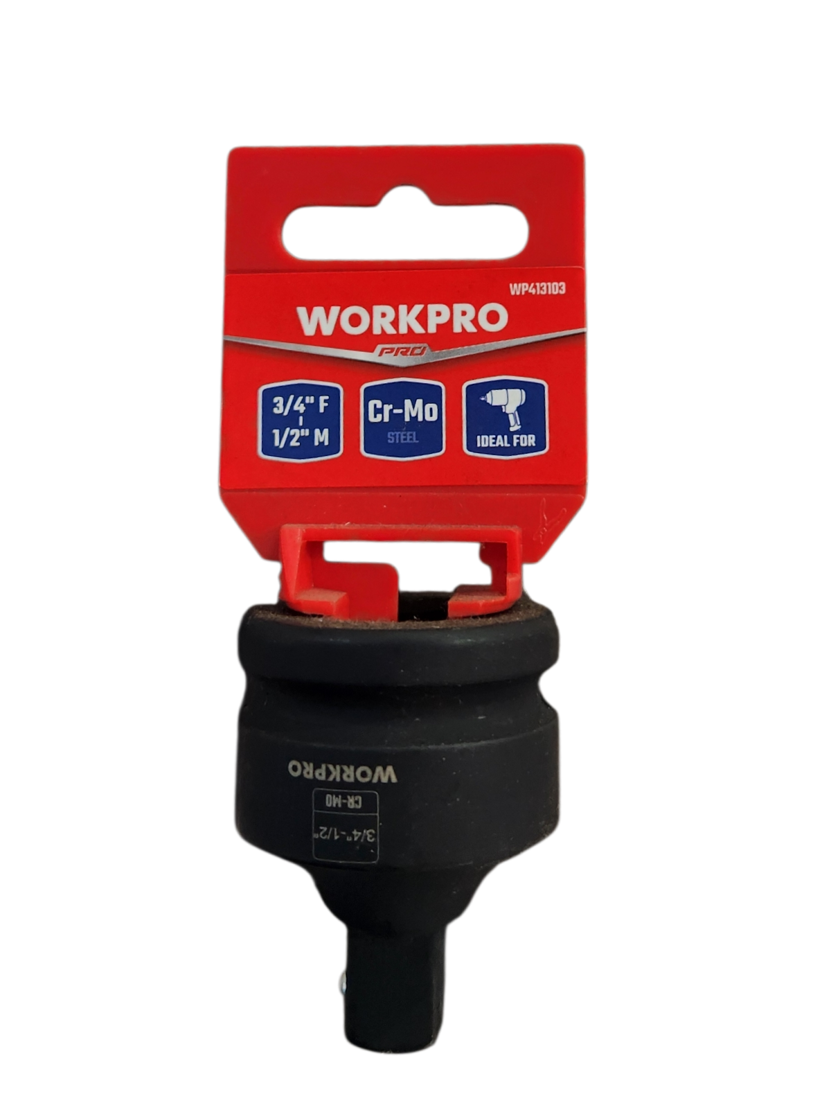 WORKPRO IMPACT ADAPTER  3/4"F - 1/2"M
