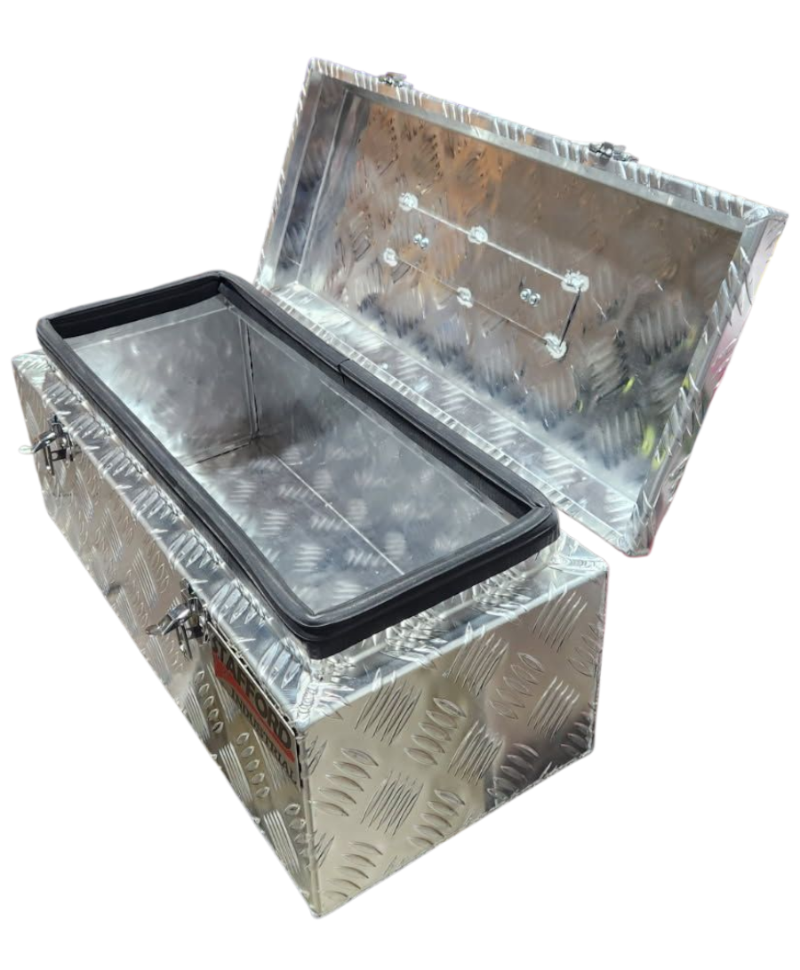 STAFFORD INDUSTRIAL 570X250X230MM CHECKER PLATE BOX