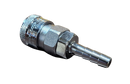 STAFFORD INDUSTRIAL 1 TOUCH 1/4" NITTO COUPLER WITH HOSE BARB