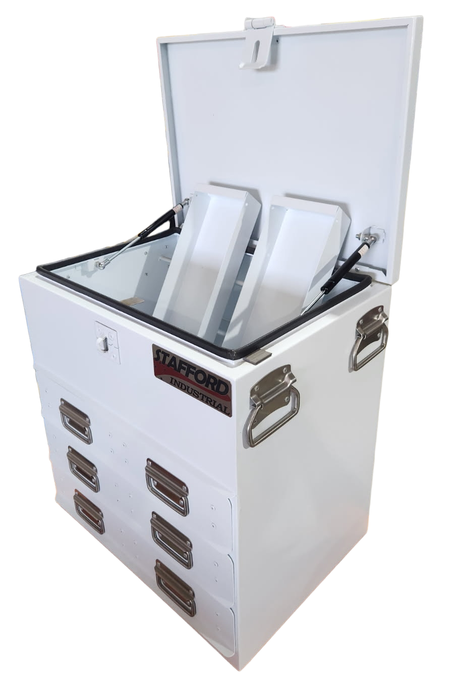 STAFFORD INDUSTRIAL TC550 SERIES 3 DR WHITE TOOL BOX