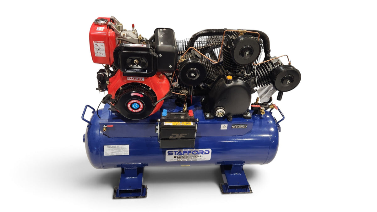 STAFFORD 42CFM DIESEL AIR COMPRESSOR
