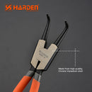 HARDEN  9" CIRCLIP PLIER INT BENT JAW