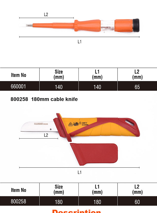 HARDEN 11PCE INSULATED TOOL SET