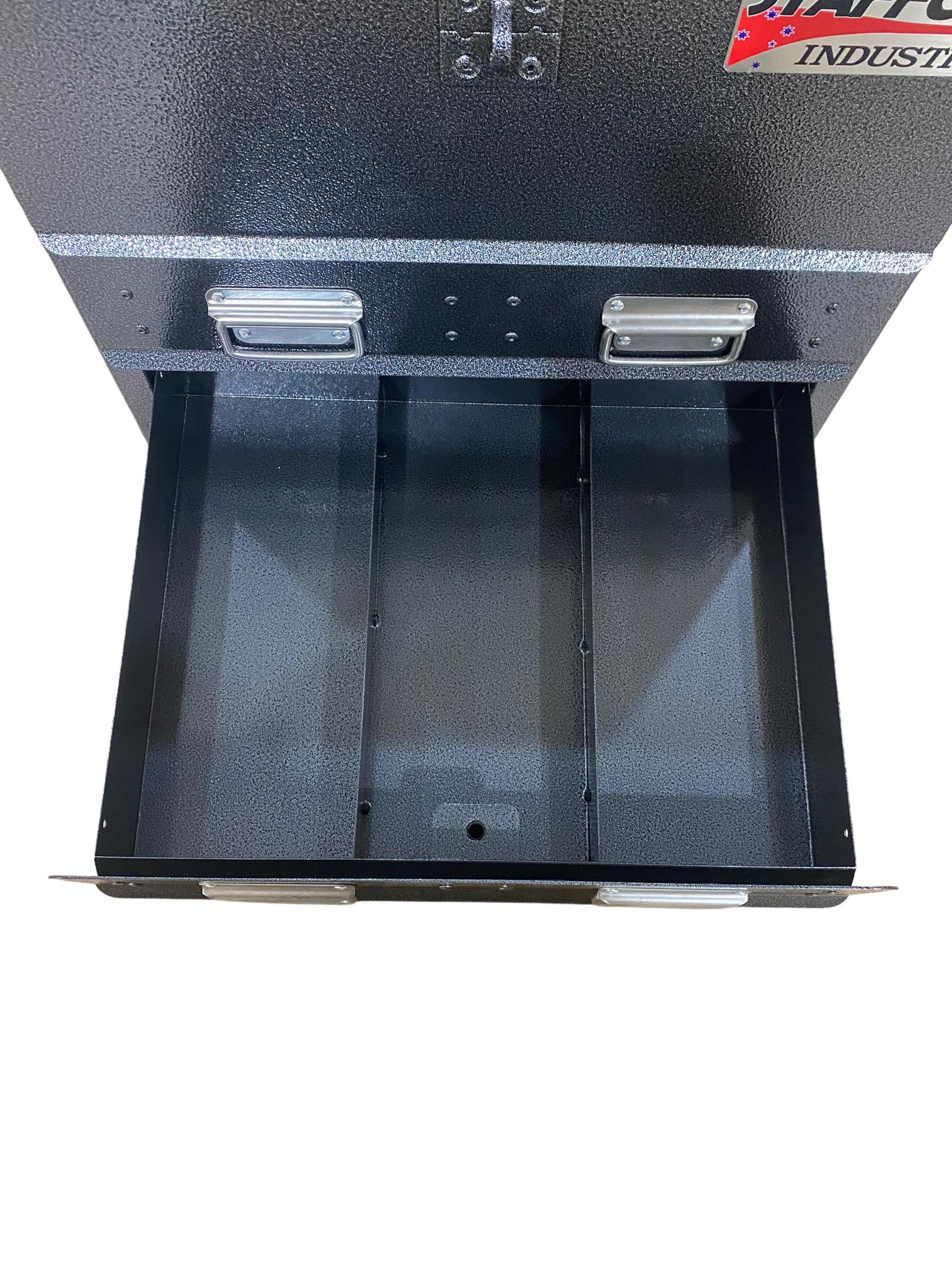 STAFFORD INDUSTRIAL TC550 SERIES UTE BOX 2 DR BLACK UTE BOX