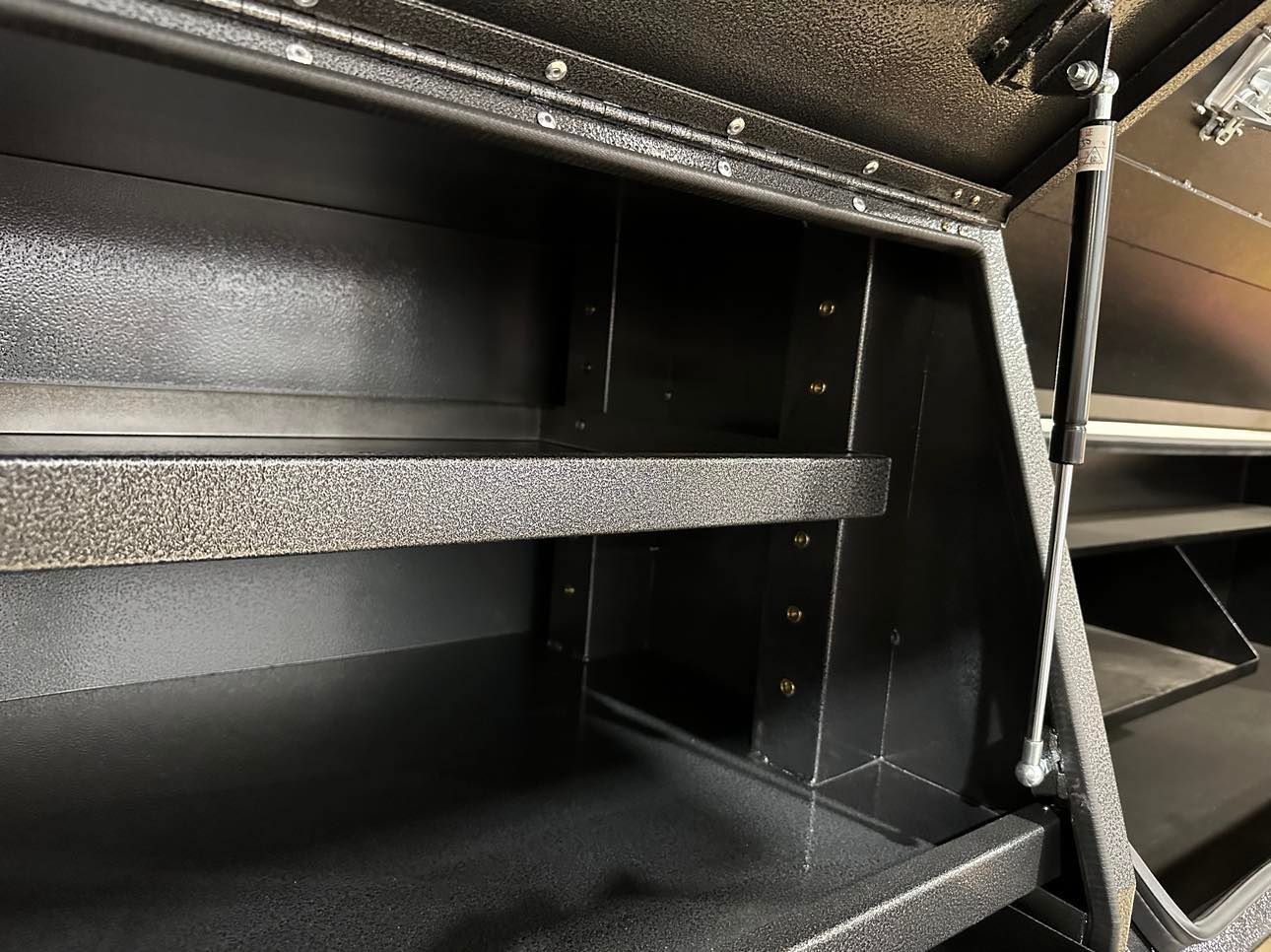 STAFFORD INDUSTRIAL 1280 FULL FRONT 8 DR TOOL BOX BLACK