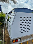 STAFFORD INDUSTRIAL (FULL DOGBOX) 600MM X 1780MM X 860MM WHITE CANOPY