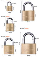 HARDEN 20MM BRASS PADLOCK