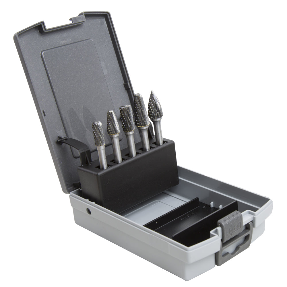 KSEIBI 5PC METAL BURR SET