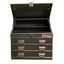 STAFFORD INDUSTRIAL TC700 SERIES 3 DRAWER ANGLE BLACK  TOOL BOX