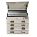 STAFFORD INDUSTRIAL TC700 SERIES 4 DRAWER ANGLE WHITE TOOL BOX