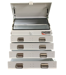 STAFFORD INDUSTRIAL TC700 SERIES 4 DRAWER ANGLE WHITE TOOL BOX