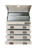 STAFFORD INDUSTRIAL TC700 SERIES 4 DRAWER ANGLE WHITE TOOL BOX