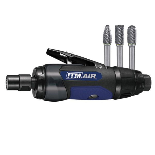 ITM 1/4" DR DIE GRINDER KIT  3PC BURR
