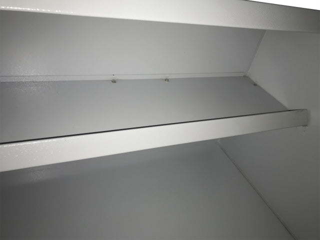 STAFFORD INDUSTRIAL 1220MM FULL FRONT ANGLED WHITE TOOL BOX